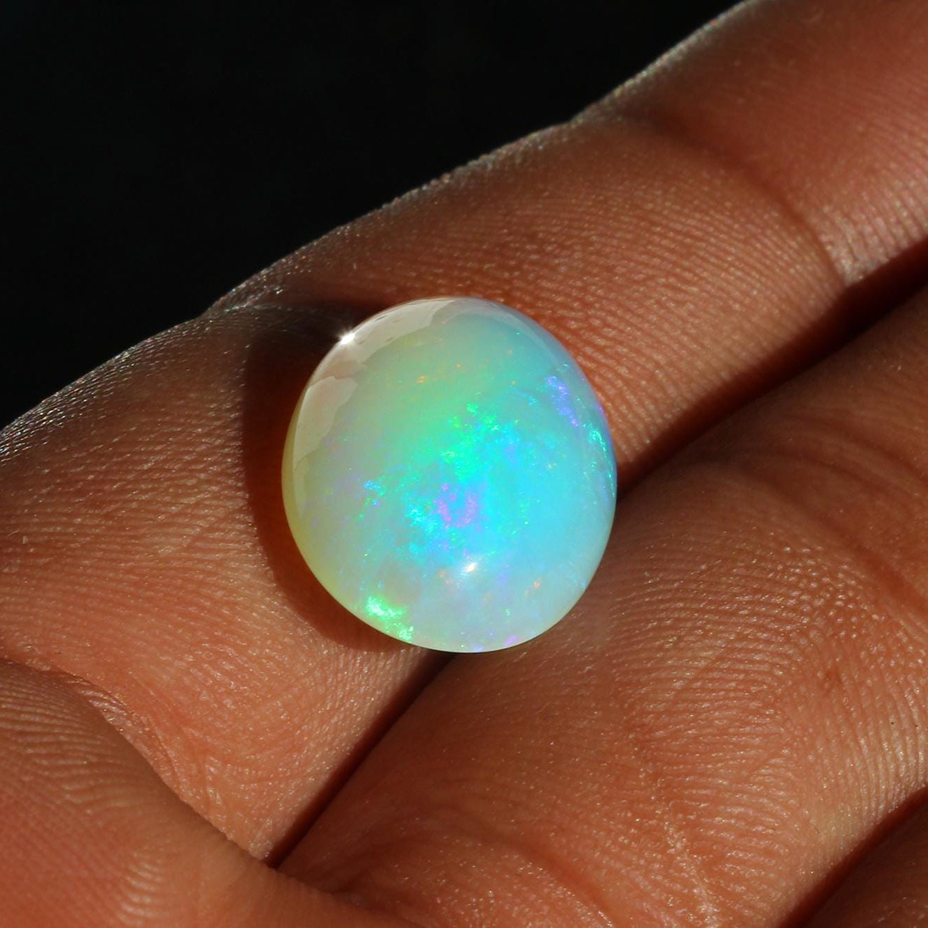 Ethiopian Welo Opal Cabochon: 14x19mm Natural Gemstone for Jewelry
