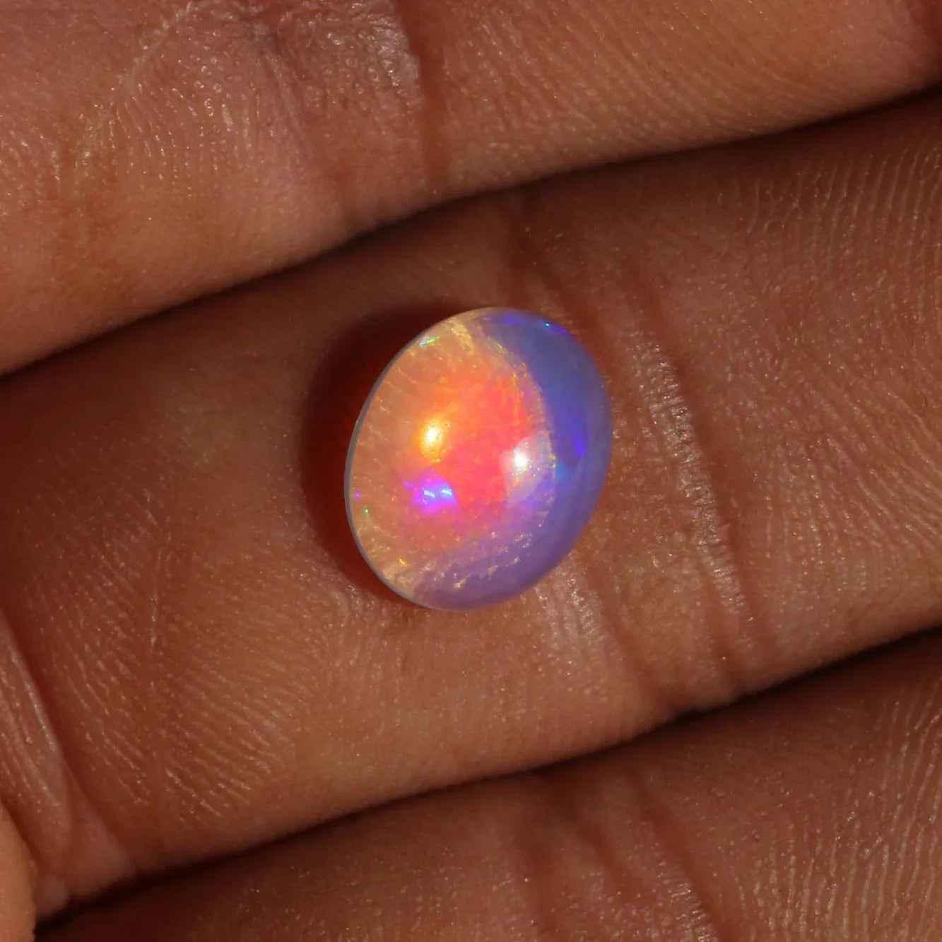 AAA Ethiopian Welo Opal Cabochon 2.50ct Loose Gemstone October Birthstone Jewelry loose gemstones