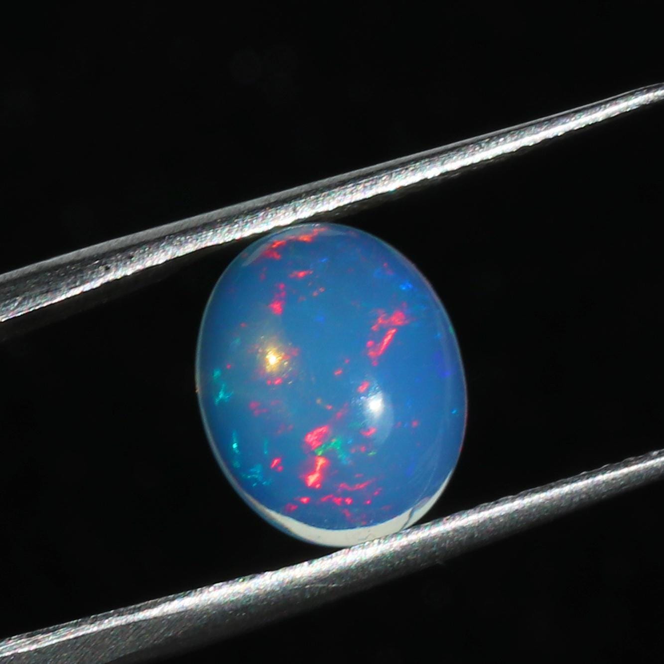 Welo Opal Gemstone: Ethiopian Fire Opal Crystal for Jewelry Making