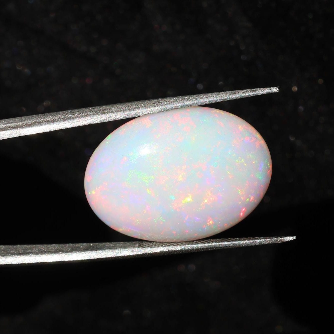 Welo Ethiopian Opal Cabochon: 19.02 ct Loose Gemstone, October Birthstone