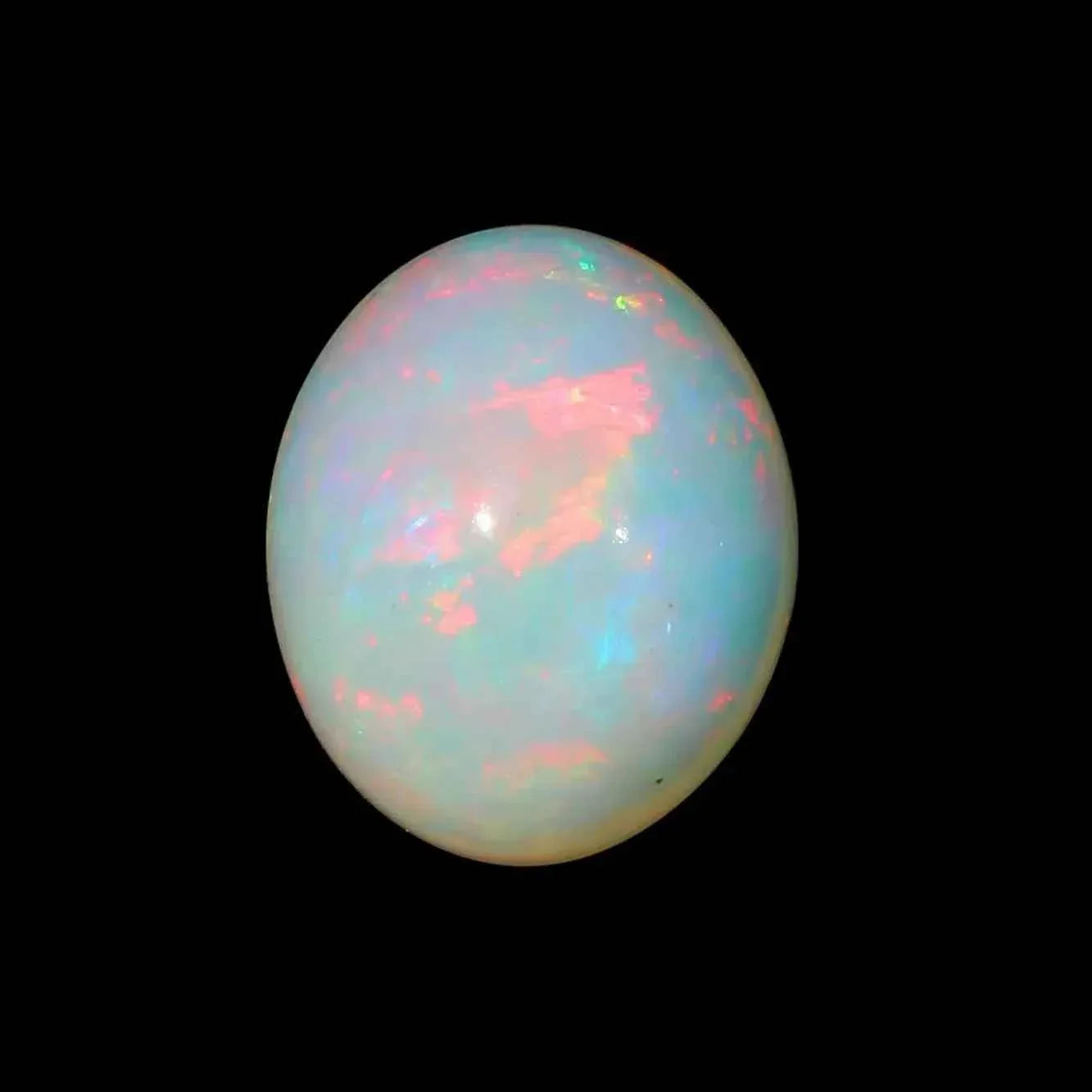 Welo Ethiopian Fire Opal Cabochon - October Birthstone Loose Opal Stone 16x14 mm loose gemstones