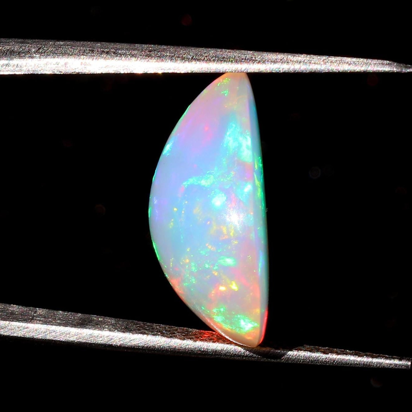 Welo Ethiopian Opal Pear Cabochon - 6.87 Cts Loose Gemstone