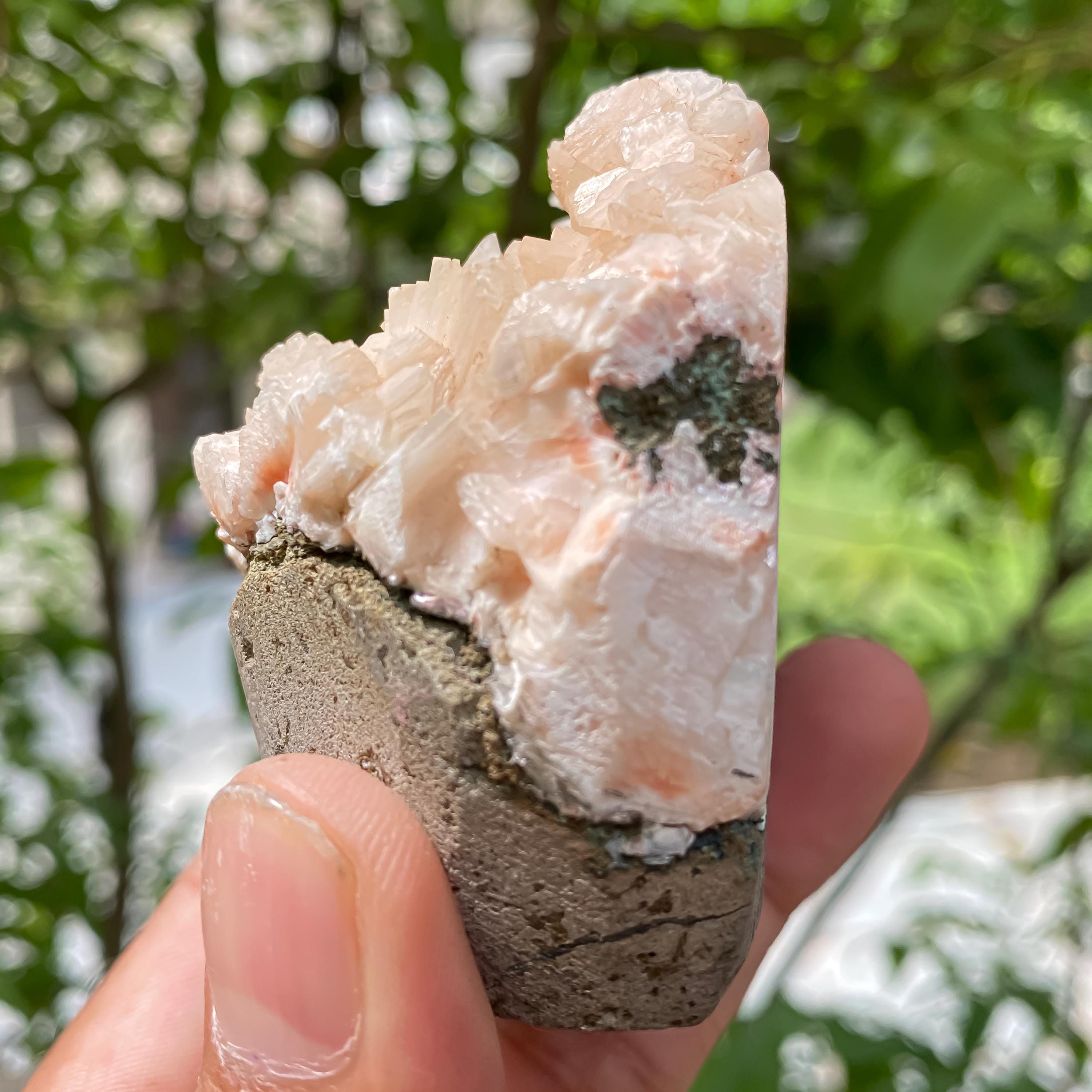 Stilbite Apophyllite Cluster - 220gm Rare Healing Crystals for Spiritual Growth & Home