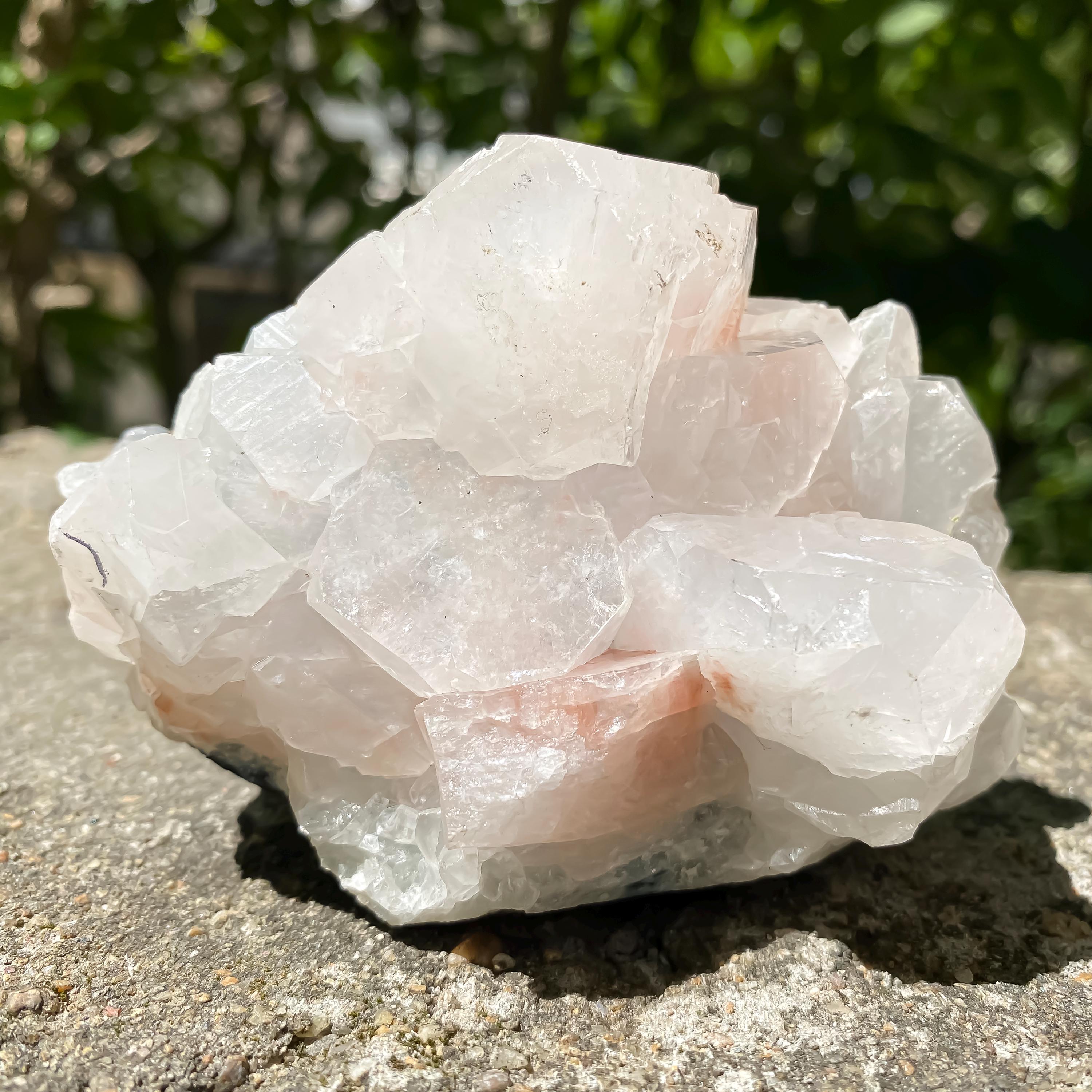 Natural Apophyllite Cluster Rough  Clear Crystal for Clarity, Spiritual Connection & Energy Minerals