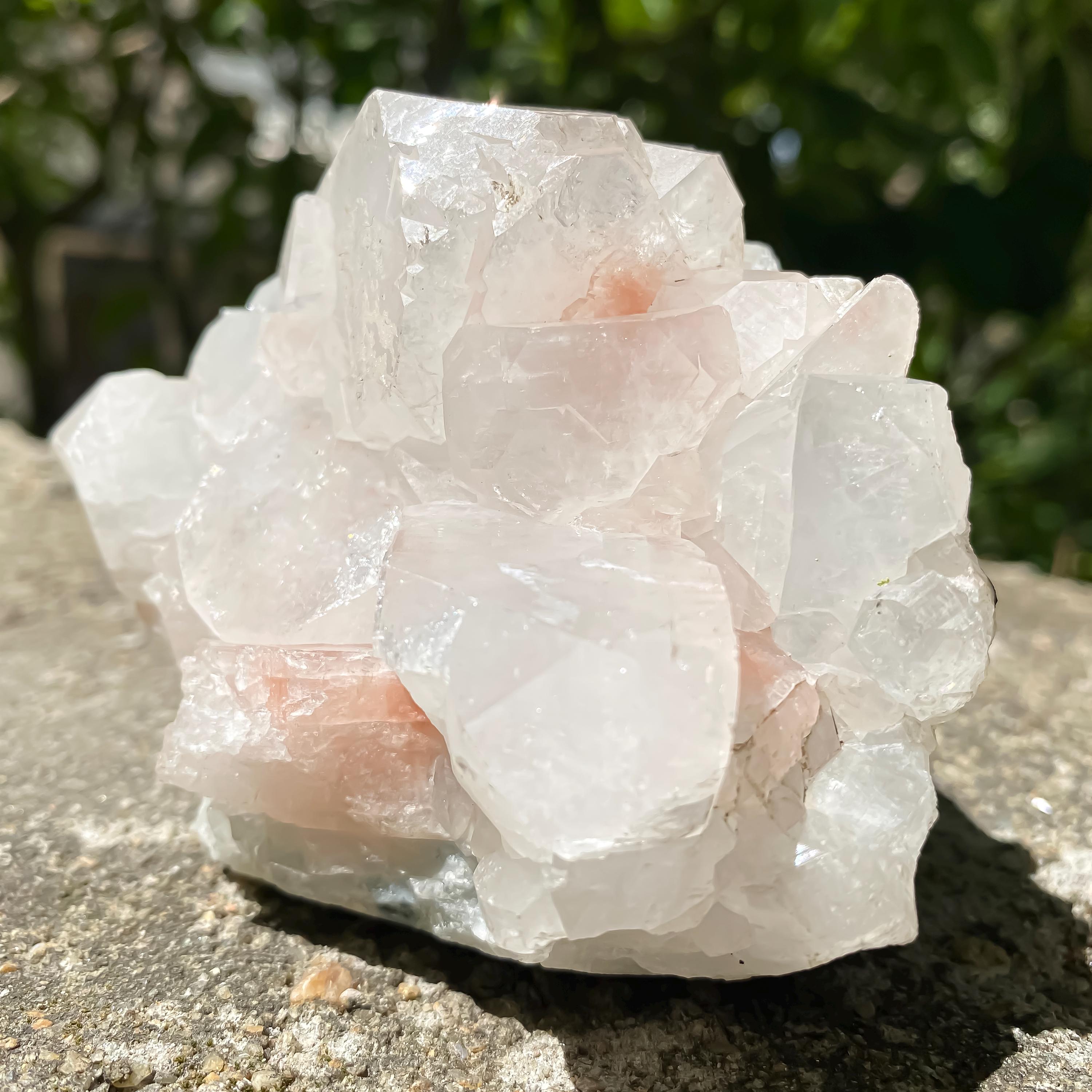 Natural Apophyllite Cluster Rough  Clear Crystal for Clarity, Spiritual Connection & Energy Minerals