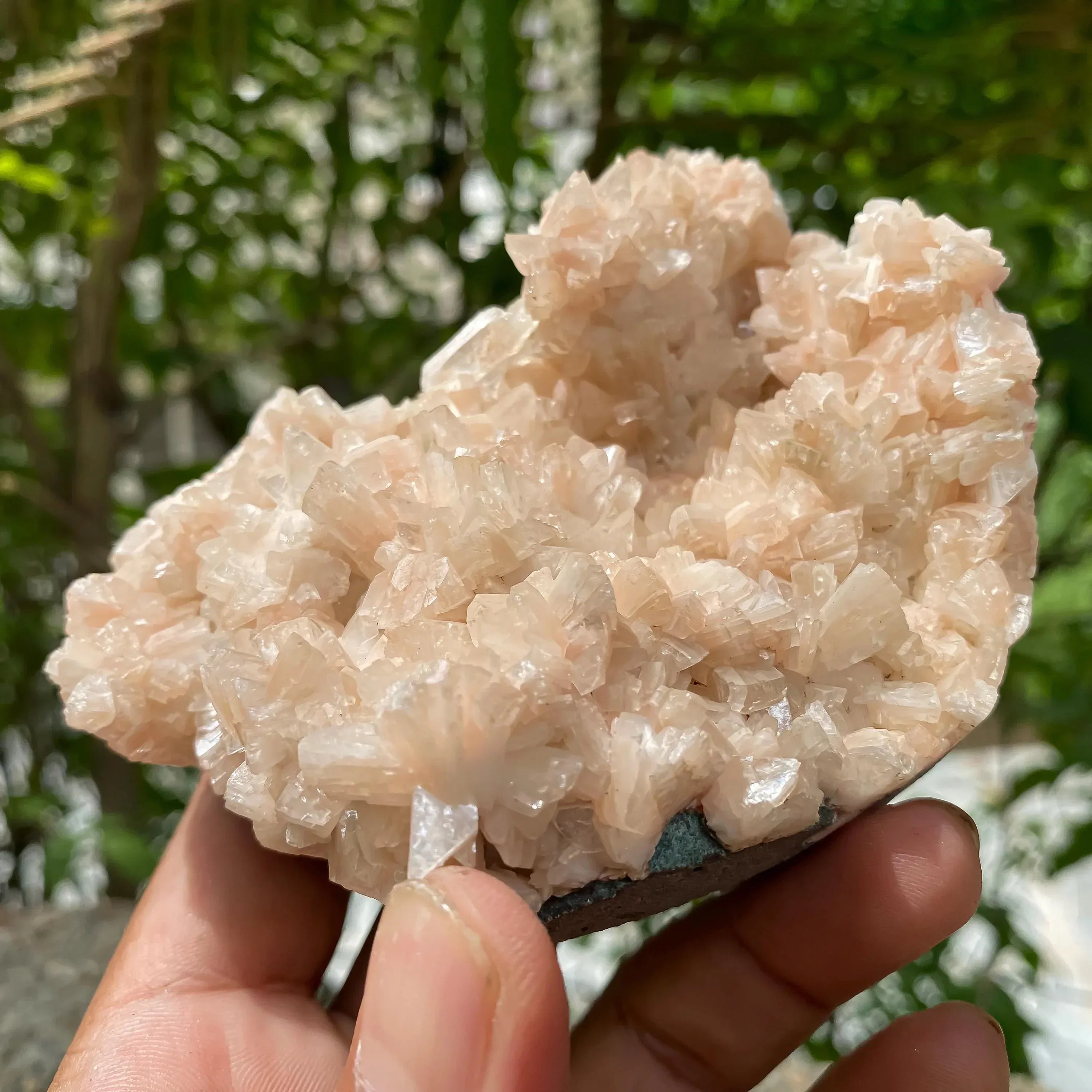 Unique Natural Stilbite Apophyllite Cluster - 460gm Energy Balancing Gemstone for Your Space Rough Zeolite