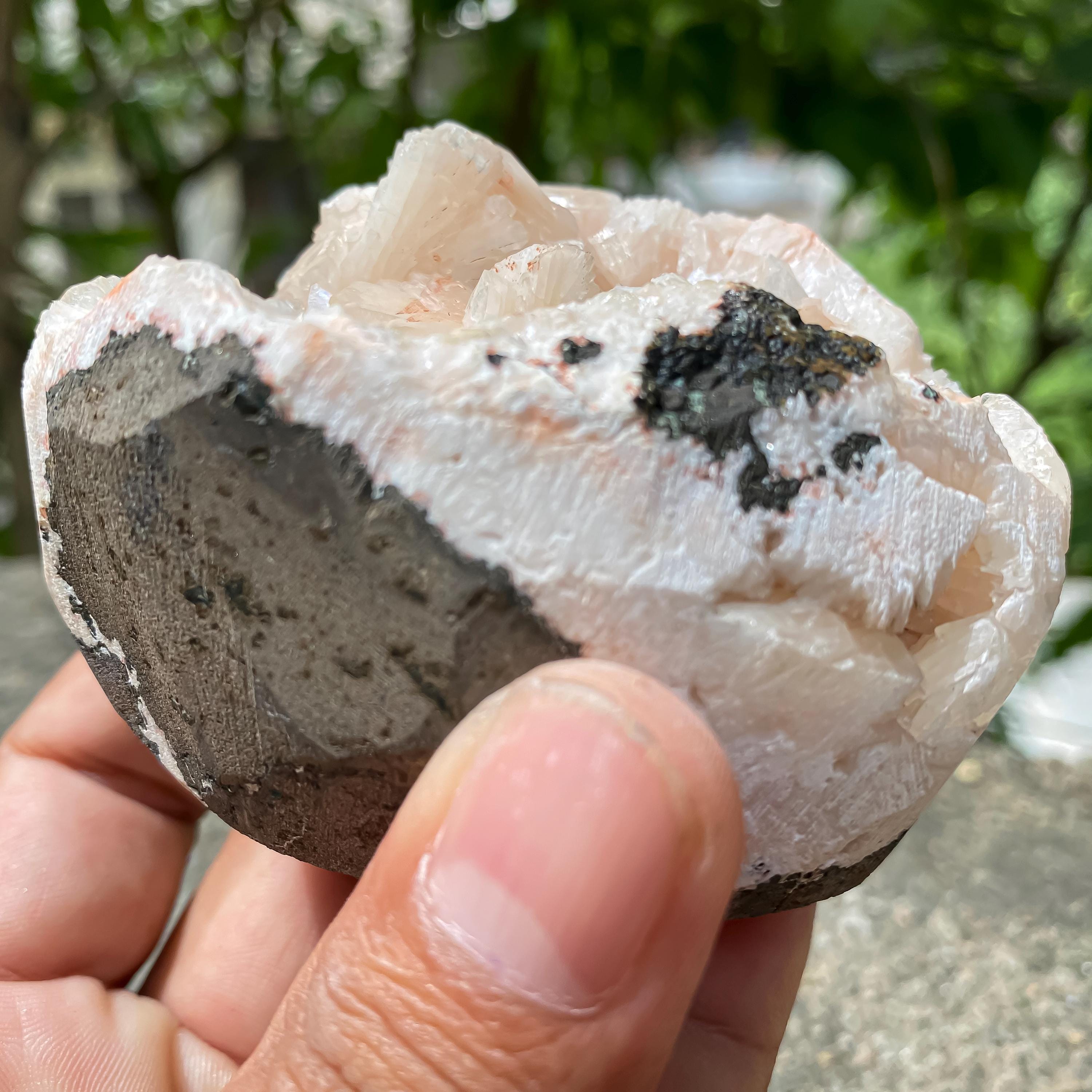 Stilbite Apophyllite Cluster - Sparkling Natural Crystal for Meditation Home Decor 290gm