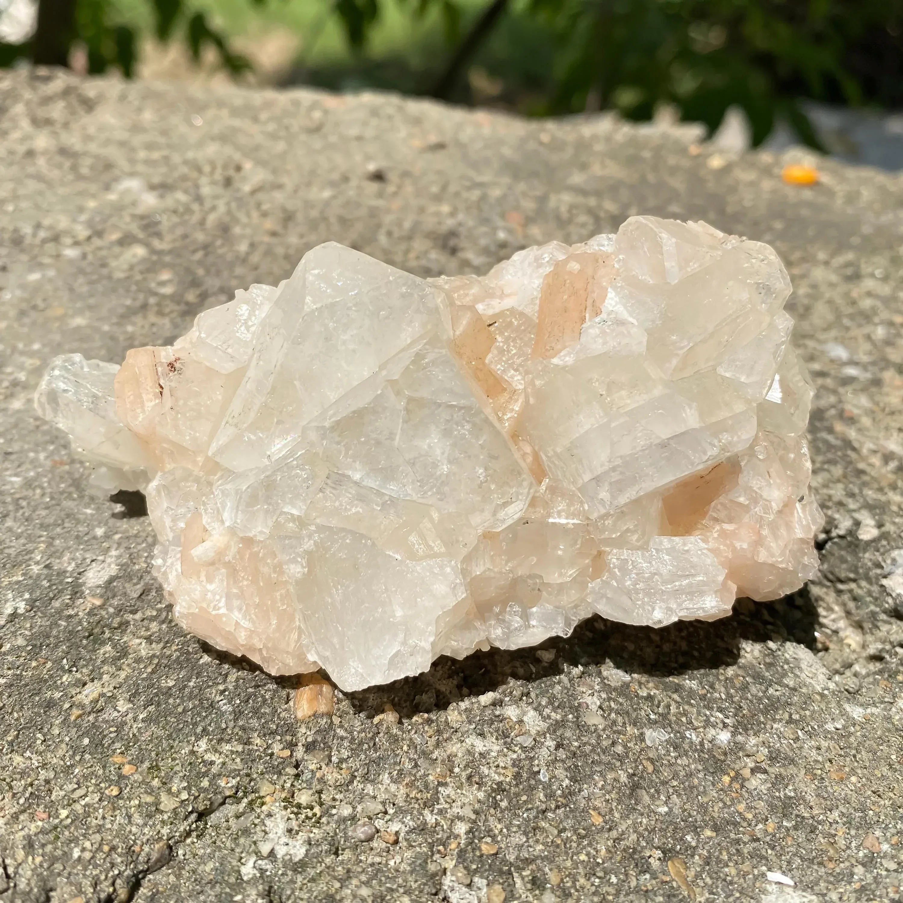 Apophyllite Zeolite Cluster 220gm Raw Crystal Zeolite