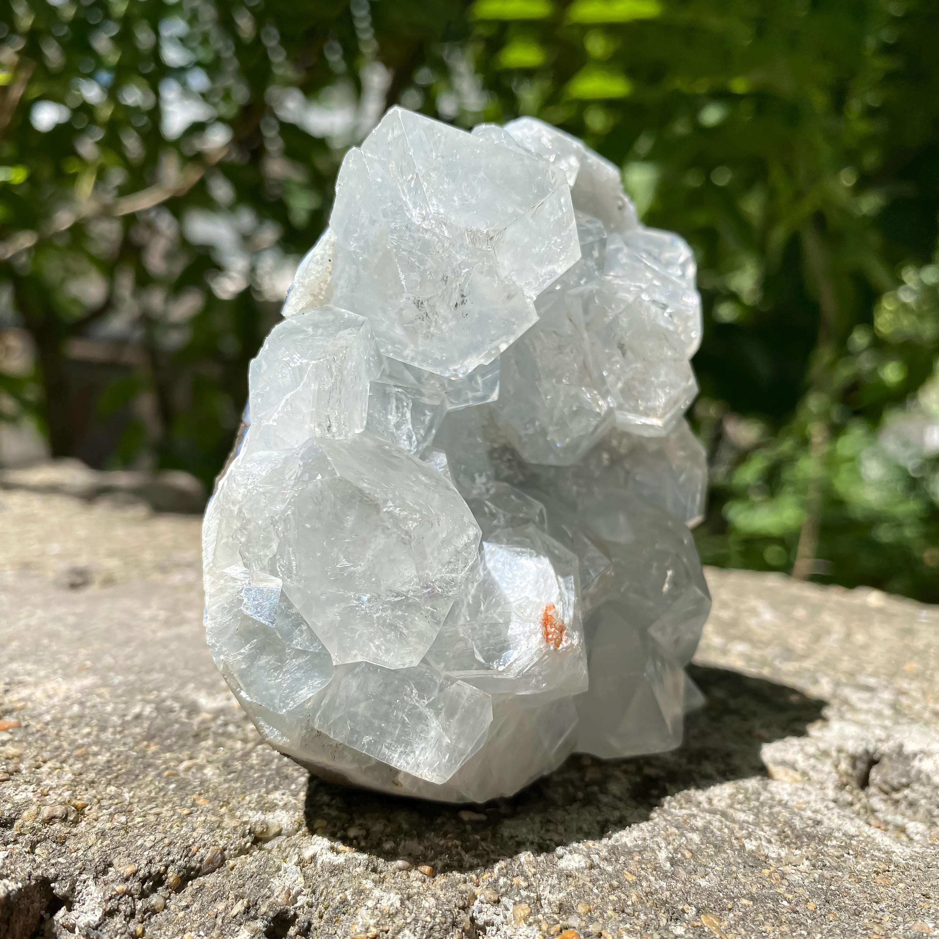 Natural Apophyllite Reiki Healing Stone for Energy, 465gm Meditation, Chakra Balancing, Spiritual Decor Cluster